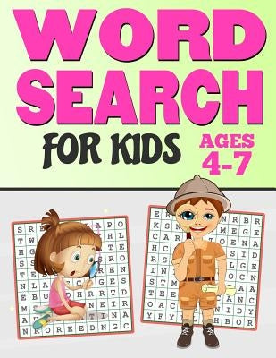 Word Search for Kids Ages 4-7: 65 Fun and Easy Word Search Puzzles - Large Print Activity Workbook (8.5 X 11) by Activity Books, Pi