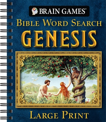 Brain Games - Bible Word Search Genesis - Large Print by Publications International Ltd
