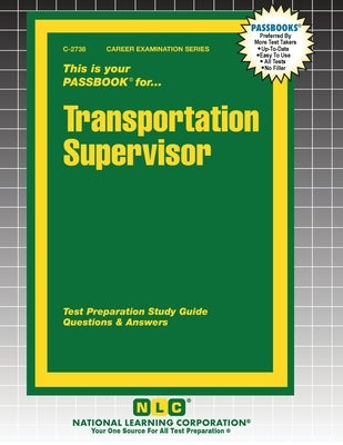 Transportation Supervisor by Passbooks