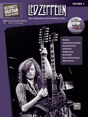 Ultimate Guitar Play-Along Led Zeppelin, Vol 1: Play Along with 8 Great-Sounding Tracks (Authentic Guitar Tab), Book & Online Audio/Software [With 2 C by Led Zeppelin