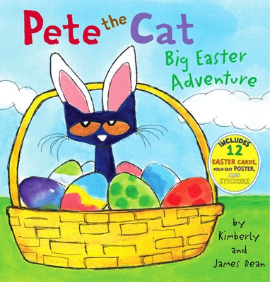 Pete the Cat: Big Easter Adventure [With 12 Easter Cards and Poster] by Dean, James