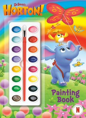 Dr. Seuss's Horton! Painting Book: Coloring and Activity Book with Paint Box by Random House