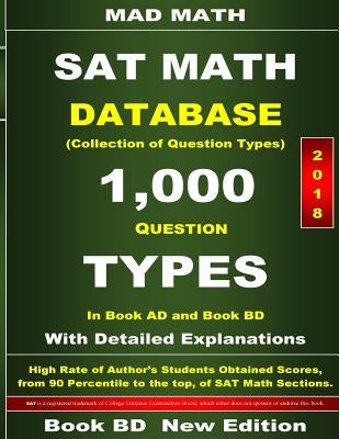 2018 SAT Math Database Book BD by Su, John