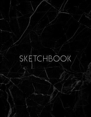 Sketchbook: Marble cover, sketchbook for Drawing, Coloring, Sketching and Doodling, 8.5 x 11 110 pages by Rusbel, Yeraldi