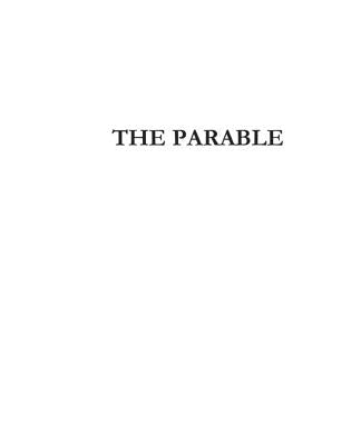 The Parable by Decarvalho, Blake E.