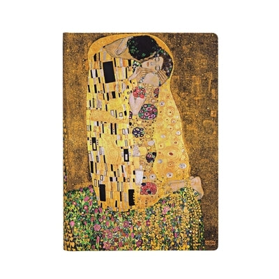 Paperblanks Klimt's 100th Anniversary - The Kiss Special Edition Hardcover MIDI Unlined Elastic Band Closure 240 Pg 120 GSM by Paperblanks