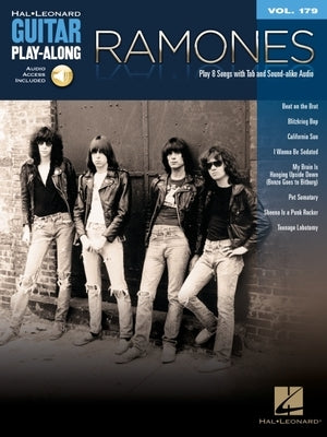 Ramones: Guitar Play-Along Volume 179 [With CD (Audio)] by Ramones