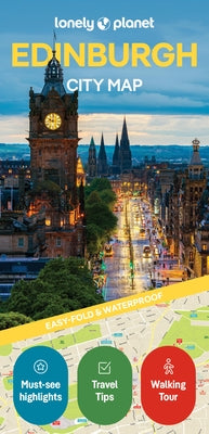 Lonely Planet Edinburgh City Map by Planet, Lonely