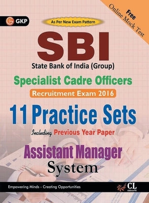 SBI Group Assistant Manager (Systems) Specialist Cadre Officers by G K Pub