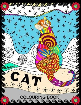 Mystical Cat Colouring book: Coloring Pages for Adults Great Cat and Kitten Design by Tiny Cactus Publishing