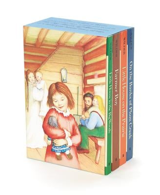 Little House 4-Book Box Set: Little House in the Big Woods, Farmer Boy, Little House on the Prairie, on the Banks of Plum Creek by Wilder, Laura Ingalls