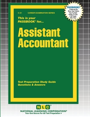 Assistant Accountant by Passbooks