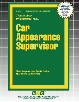 Car Appearance Supervisor by Passbooks