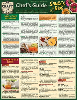 Chef's Guide to Sauces & Dips: A Quickstudy Laminated Reference by Weinstein, Jay