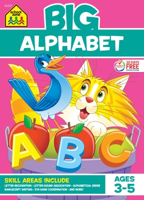 School Zone Big Alphabet Workbook by Zone, School