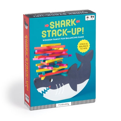 Shark Stack-Up! Wooden Balancing Game by Mudpuppy