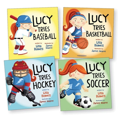Lucy Tries Team Sports Four Pack by Bowes, Lisa