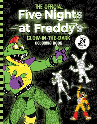 Five Nights at Freddy's Glow in the Dark Coloring Book by Cawthon, Scott