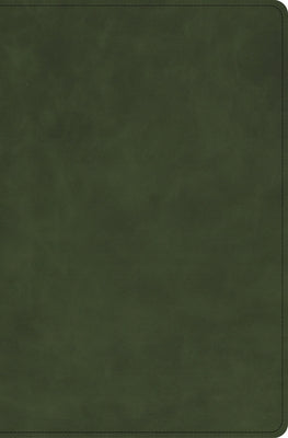 KJV Giant Print Bible, Holman Handcrafted Collection, Marbled Olive Premium Calfskin by Holman Bible Publishers