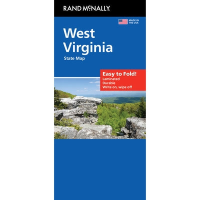 Rand McNally Easy to Fold: West Virginia Laminated Map by Rand McNally