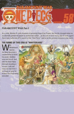Name of This Era Is Whitebeard. (One Piece, Vol. 58) by Oda, Eiichiro