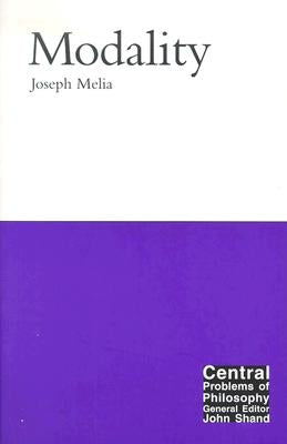 Modality by Melia, Joseph