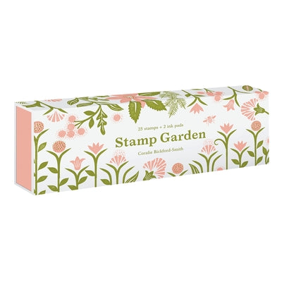 Stamp Garden: (25 Stamps, 2 Ink Colors, Assorted Plant and Flower Parts, Perfect for Scrapbooking, Printmaking, DIY Crafts, and Journals) by Bickford-Smith, Coralee