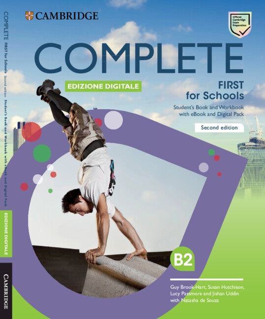Complete First for Schools Student's Book and Workbook with eBook and Digital Pack (Italian Edition) by Brook-Hart, Guy