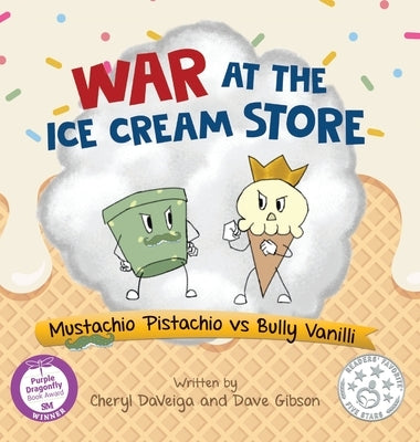 War at the Ice Cream Store: Mustachio Pistachio vs Bully Vanilli by Daveiga, Cheryl