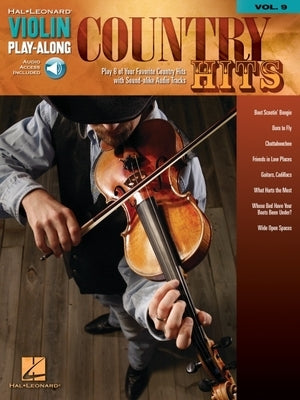 Violin Play-Along Volume 9 Country Hits - Book/Online Audio [With CD (Audio)] by Hal Leonard Corp