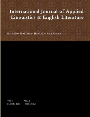 International Journal of Applied Linguistics & English Literature by Editor