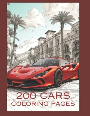 200 car coloring pages by Filippova, Olha