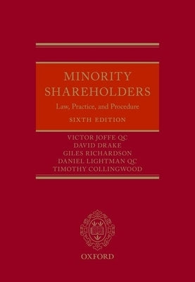 Minority Shareholders by Joffe Qc, Victor