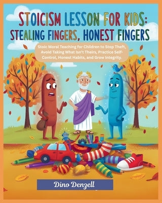 Stoicism Lesson for Kids: Stealing Fingers, Honest Fingers: Stoic Moral Teaching for Children to Stop Theft, Avoid Taking What Isn't Theirs, Practice by Denzell, Dino