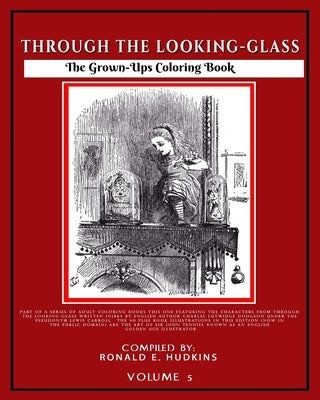 The Grown-Ups Coloring Book Volume 5: Through the Looking-Glass by Hudkins, Ronald E.