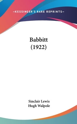 Babbitt (1922) by Lewis, Sinclair