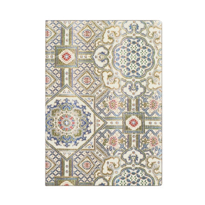 Ashta MIDI Unlined Softcover Journal, 176pg, 100gsm by Paperblanks (Sacred Tibetan Textiles) by Paperblanks