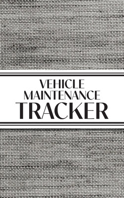 Vehicle Maintenance Tracker (Textured Paper Charcoal) Hardcover: 6"x9" Hardcover 4 Car Maintenance Tracker with 30 Entries a Page and Over 100 Pages! by Revive Stationery