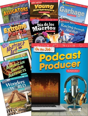 Operations and Algebraic Thinking, and Geometry for Fourth Grade, 10-Book Set by Multiple Authors