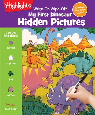 Write-On Wipe-Off My First Dinosaur Hidden Pictures by Highlights