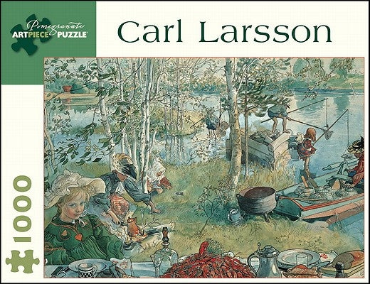 Puzzle-Carl Larsson Crayfishin by Madrid, Ronni