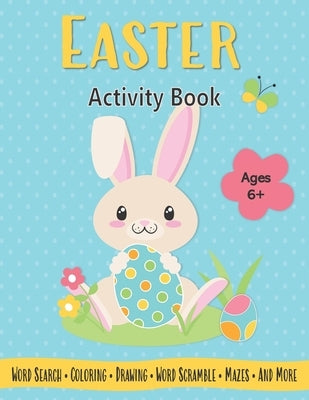 Easter Activity Book For Kids Ages 6-8: A Fun and Educational Book of Mazes, Word Scrambles, Skip Counting, Coloring, Word Search, Drawing and More! by Brilliant Bambini Books