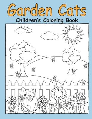 Garden Cats Children's Coloring Book by Smith, Julie