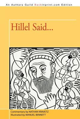 Hillel Said... by Kravetz, Nathan