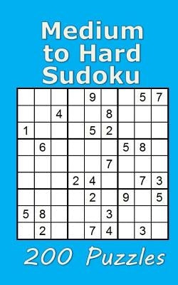 Medium to Hard Sudoku 200 Puzzles by Murray, Jerry