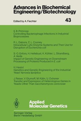 Applied Molecular Genetics by Reiser, Jakob