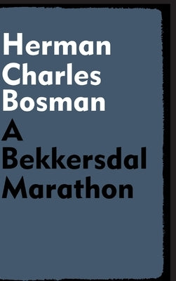 A Bekkersdal Marathon by Bosman, Herman Charles