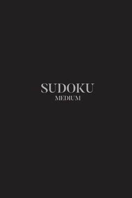 Sudoku Medium: 100 Medium Sudoku Puzzles, 6x9 Travel Size, Great for Beginners, Great Gift, Stocking Stuffer, Get Well Soon Gift by Puzzles, Graceful Gray