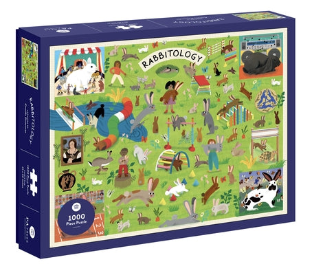 Rabbitology 1000 Piece Puzzle by Pintonato, Camilla