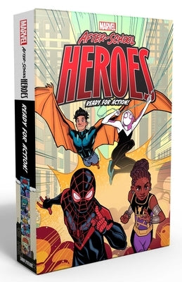 Marvel After-School Heroes Ready for Action! (Boxed Set): Miles Morales Untangles a Web; Ghost-Spider's Unbreakable Mission; Shuri Takes Control; Rept by Crawford, Terrance